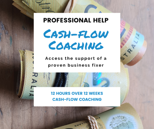 Cash-flow coaching - Cash-flow advice, cash-flow help, cash-flow support, cash-flow consulting